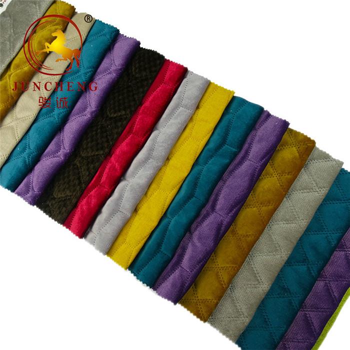 3 layer embossed velvet sofa fabric-1